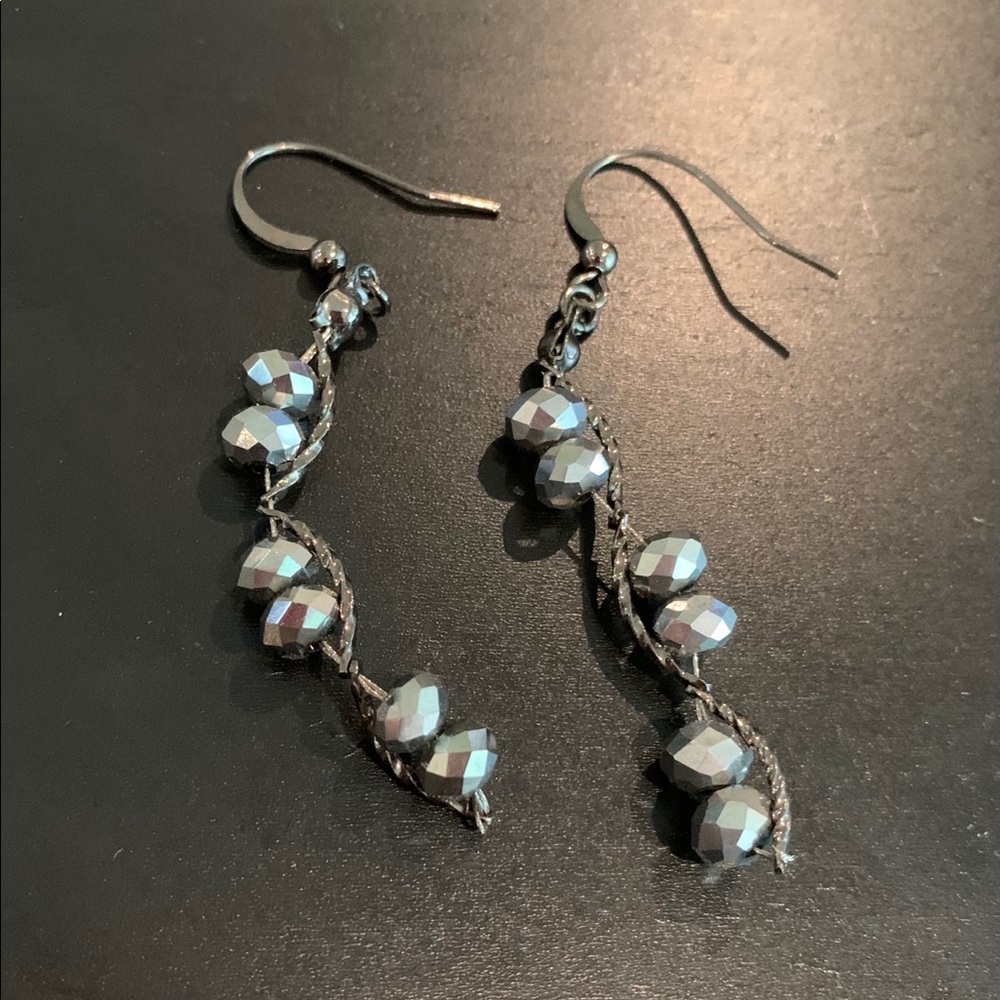 2 for $8 - 1 pair of Grey Dangling Earrings!